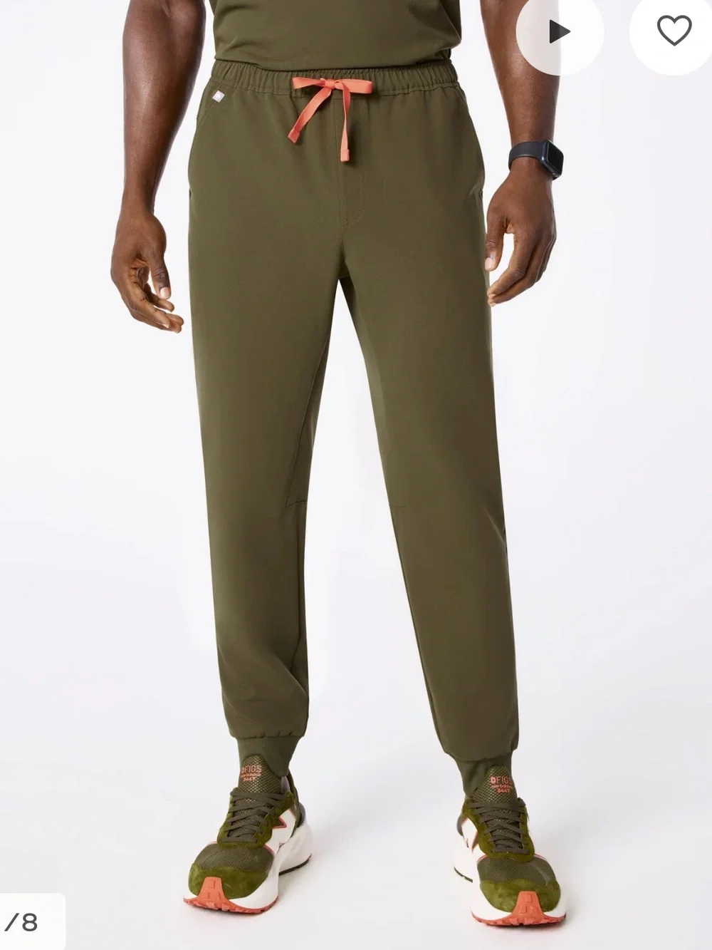 Figs Men's Tansen Spruce scrub pant MS